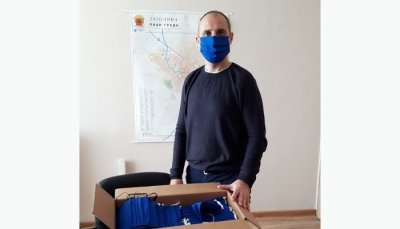 KC Jagodina - Donirane zaštitne maske
